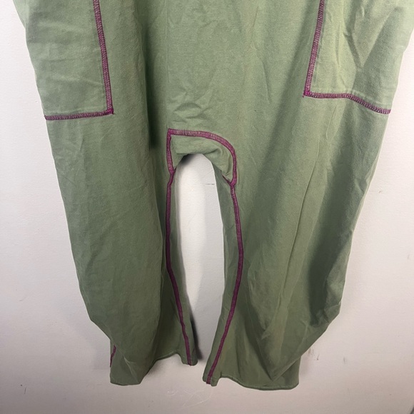 Natural life Lucy jumpsuit green/purple size medium - Picture 6 of 7